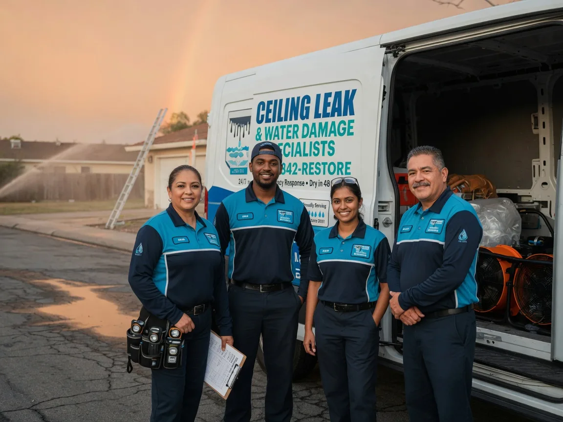 Ceiling Leak Cleanup company in Sierra City, CA